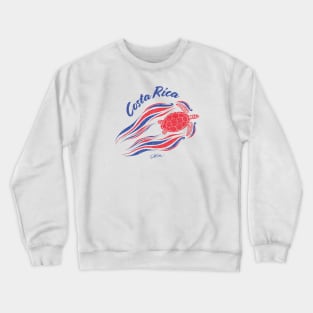 Costa Rica, Sea Turtle Pushing the Envelope Crewneck Sweatshirt